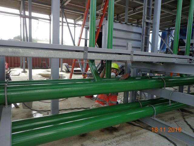   Aplicación de pinturas industriales